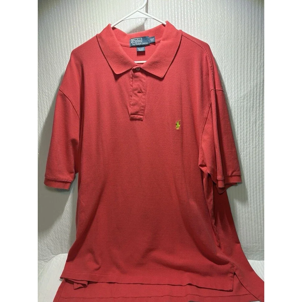 Polo Ralph Lauren Coral/red 2XL TALL Shirt